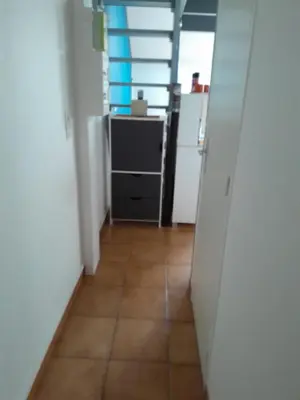Cuisine ou kitchenette dans l'établissement appartement city 2 d'Amiens