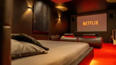 Un ou plusieurs lits dans un hébergement de l'établissement Cine47spa