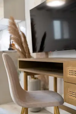 Télévision ou salle de divertissement dans l'établissement Villa Caron - Studios haut de gamme hyper centre