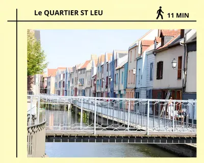 Plan de l'établissement Pause amiénoise - Proche centre ville - wifi Fibre