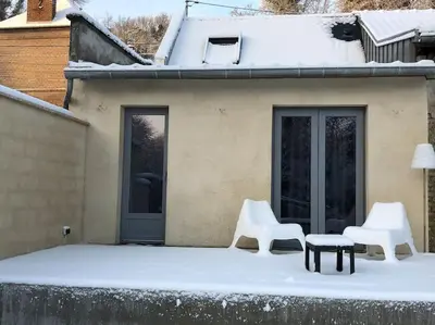 L'établissement Maisonnette La petite Jeanne en hiver