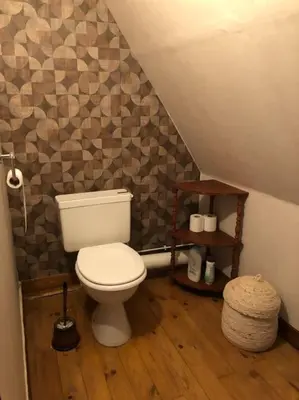 Salle de bains dans l'établissement Gîte du petit pressoir près du Treport Baie de Somme classé 3 étoiles