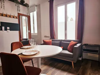 Coin salon dans l'établissement Le Bain Rouennais
