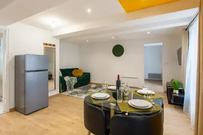 Cuisine ou kitchenette dans l'établissement La promesse - T2 Hyper centre
