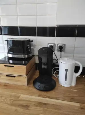 Plateau bouilloire dans l'établissement maison luxe cléo aeroport tillé 2 a 5 personnes