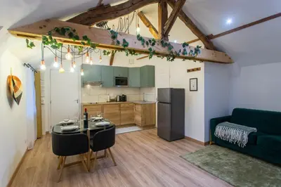 Cuisine ou kitchenette dans l'établissement L'invention poétique - T2 charmant en Hyper centre