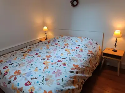 Un ou plusieurs lits dans un hébergement de l'établissement Appartement proche centre historique