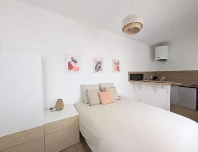 Cuisine ou kitchenette dans l'établissement Rouen Centre historique