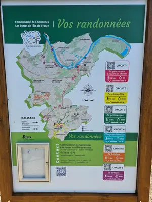 Plan de l'établissement La Petite Maison Romantique Giverny 5km