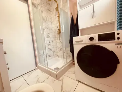 Salle de bains dans l'établissement La balnéo de l'impératrice Anastasia - 306
