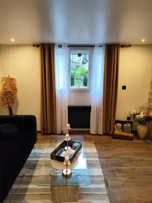 Coin salon dans l'établissement Château de la sagesse SPA