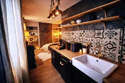 Salle de bains dans l'établissement L'Evasion Scandinave, SPA XXL, Écran cinéma, Lit king size, day use, 10 min centre