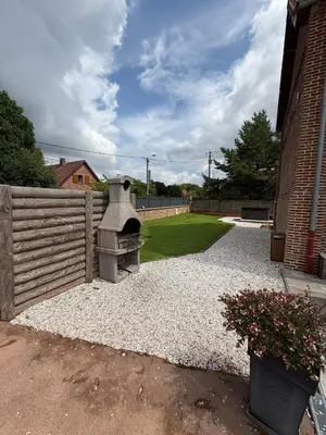 Jardin de l'établissement La grange des rosiers