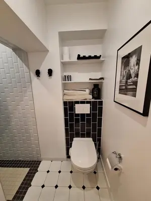 Salle de bains dans l'établissement L'Annexe de MaLou