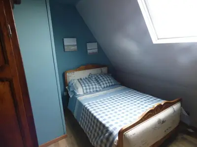 Un ou plusieurs lits dans un hébergement de l'établissement Le Relais des Prés - Gîte de grande capacité