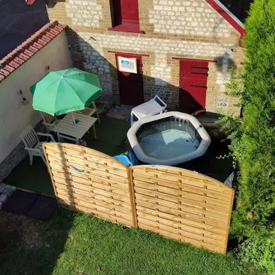 Plan de l'établissement Charmante maison au bord des falaises
