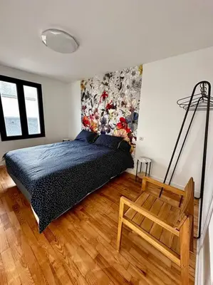 Un ou plusieurs lits dans un hébergement de l'établissement Maison de campagne normande
