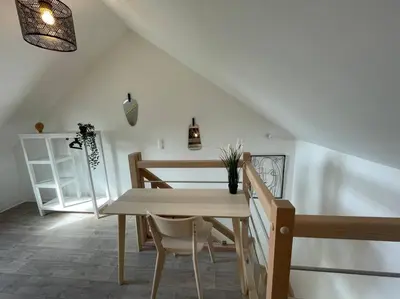 Plan de l'établissement Thuit de l'Oison - Magnifique appart F2 duplex