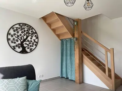 Plan de l'établissement Thuit de l'Oison - Superbe appartement F2 duplex