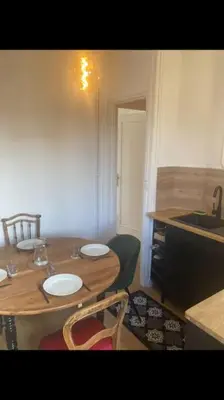Cuisine ou kitchenette dans l'établissement Rouen Rive droite
