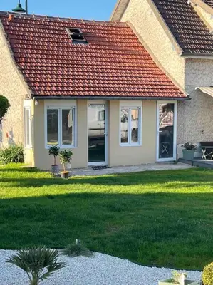 Jardin de l'établissement Bucolique & Cosy studio