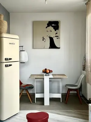 Cuisine ou kitchenette dans l'établissement Tranquillité à 30 min de Paris