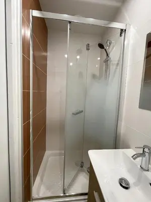 Salle de bains dans l'établissement Le Relais de 40 Sous