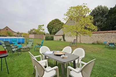 Jardin de l'établissement Gîte l'Olivier