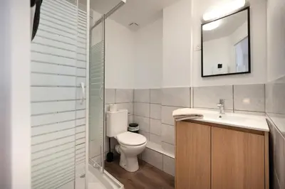 Salle de bains dans l'établissement studio 2 personnes