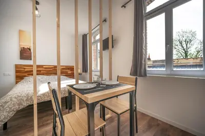 Un ou plusieurs lits dans un hébergement de l'établissement studio 2 personnes