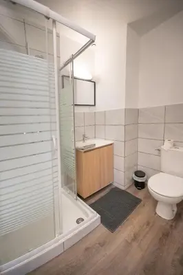 Salle de bains dans l'établissement studio 2 personnes