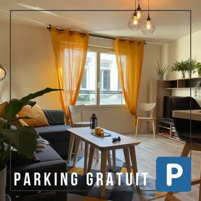 Plan de l'établissement Rouen Seine - Magnifique appart - Parking gratuit