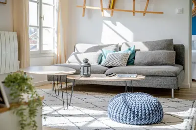 Coin salon dans l'établissement Le jardin d'hiver