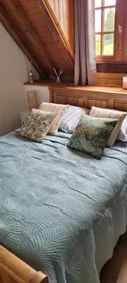 Un ou plusieurs lits dans un hébergement de l'établissement Au relais des diligences