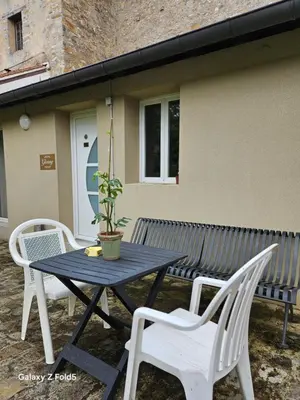 Terrasse ou espace extérieur de l'établissement Appartement GIVERNY