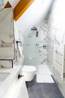 Salle de bains dans l'établissement Les bonn'apparts sur seine - La spacieuse - Famillial 6pers - Parking