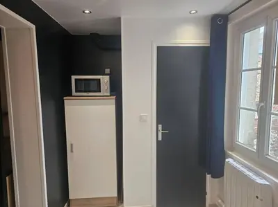 Cuisine ou kitchenette dans l'établissement Le duplex Clieu BY HOLIDIEPPE