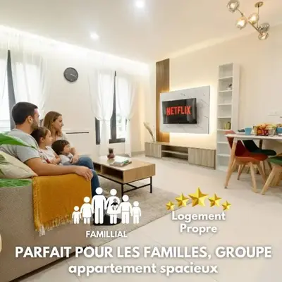 La Confortable - Spacieux T3 familial 6pers - Bonn'appartts-sur-Seine