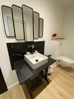 Salle de bains dans l'établissement PROCHE MANOIR CAULIERES 2 rue d En Haut
