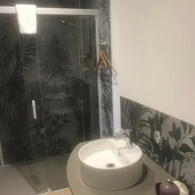 Salle de bains dans l'établissement PROCHE MANOIR CAULIERES 2 rue d En Haut