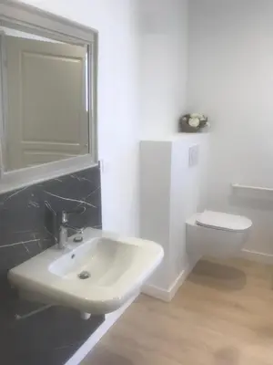Salle de bains dans l'établissement PROCHE MANOIR CAULIERES 2 rue d En Haut