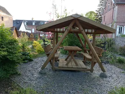 Jardin de l'établissement Maisonnette de Gadag