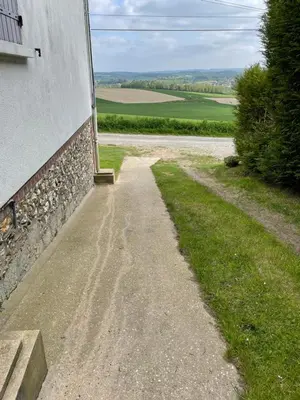 Paysage naturel près de la maison de vacances