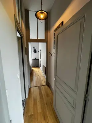 Cuisine ou kitchenette dans l'établissement Villa du Vieux Château