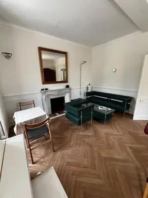 Coin salon dans l'établissement Villa du Vieux Château