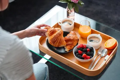 Nourriture dans l'hôtel ou à proximité