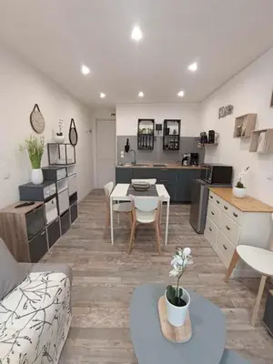 Cuisine ou kitchenette dans l'établissement Chez Rosalia et Guillaume