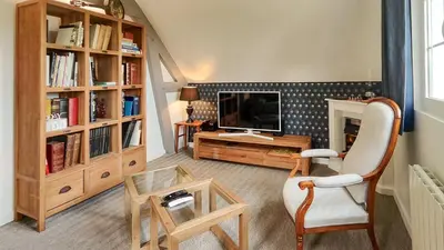 Bibliothèque dans le B&B/chambre d'hôtes