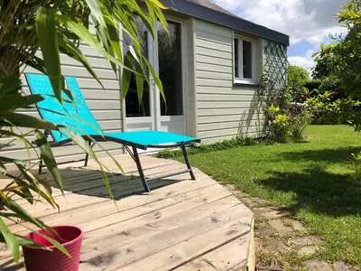 Jardin de l'établissement La Cabane de l'église