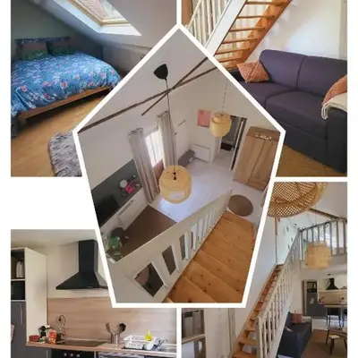 Duplex cosy La petite Arche centre Pont de l'arche